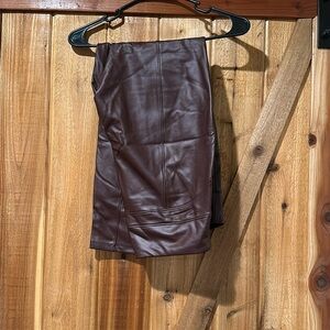 NWOT Rock & Republic faux leather stretch leggings
